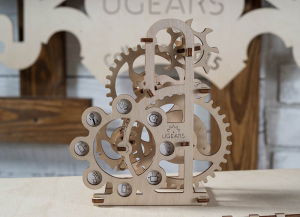 Puzzle 3D Dinamometru din Lemn Ugears [5]