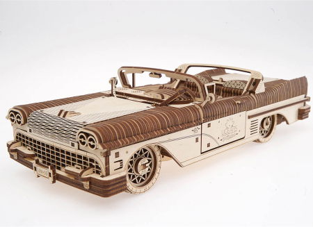 Puzzle 3D Dream Cabriolet VM-05 din lemn Ugears [18]