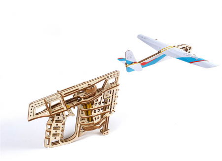 Puzzle 3D Flight Starter din lemn Ugears [16]