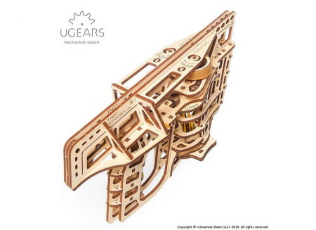 Puzzle 3D Flight Starter din lemn Ugears [18]