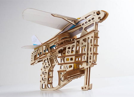 Puzzle 3D Flight Starter din lemn Ugears [12]