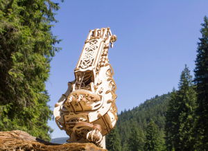 Puzzle 3D Instrument Muzical - Vioara din Lemn Ugears [11]