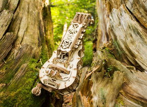 Puzzle 3D Instrument Muzical - Vioara din Lemn Ugears [14]