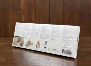 Puzzle 3D Motor Pneumatic din Lemn Ugears [12]