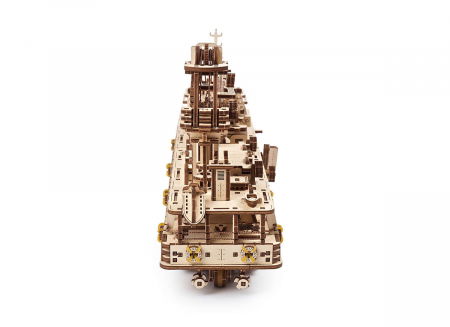 Puzzle 3D Nava de cercetare din lemn Ugears [14]
