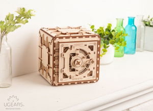 Puzzle 3D Seif din Lemn Ugears [3]