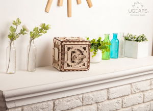 Puzzle 3D Seif din Lemn Ugears [8]