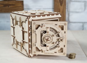 Puzzle 3D Seif din Lemn Ugears [23]