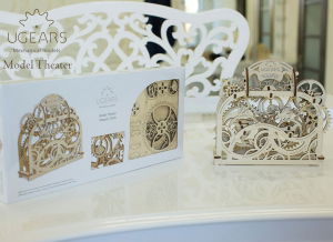 Puzzle 3D Teatru Mecanic din Lemn Ugears [10]