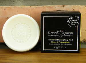 Sapun pentru barbierit Limes & Pomegranate 65G, Edwin Jagger [1]