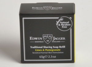 Sapun pentru barbierit Limes & Pomegranate 65G, Edwin Jagger [3]