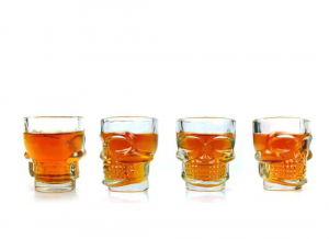 Set 4 pahare shot Craniu [2]