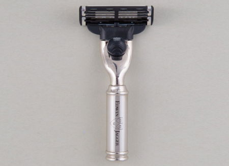 Set cadou de calatorie cu Aparat de Ras cromat cu lama Gillette Fusion Proglide Edwin Jagger [2]