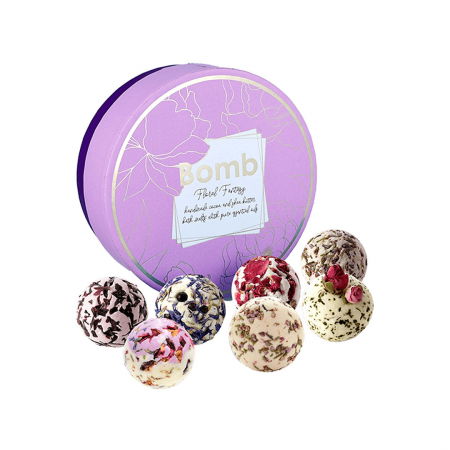 Set cadou sare de baie 7 arome Floral Fantasy, Bomb Cosmetics [4]