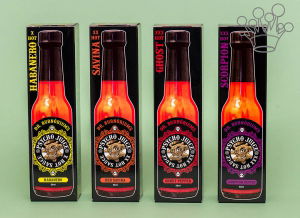 Set de 4 sosuri super picante PSYCHO Juice [5]