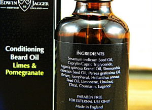 Ulei pentru ingrijire barba Limes & Pomegranate, Edwin Jagger [5]
