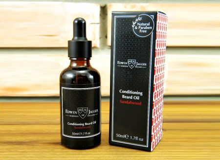 Ulei pentru ingrijire barba Sandalwood Edwin Jagger [1]