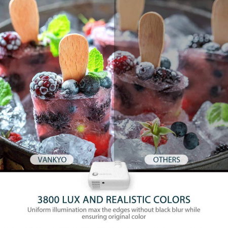 Videoproiector LED Vankyo Leisure 430, 4000 Lumeni, Geanta transport si telecomanda [3]