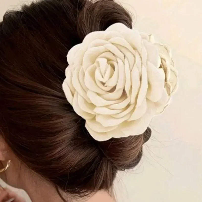 Accesoriu de Par Trandafir Crem [0]