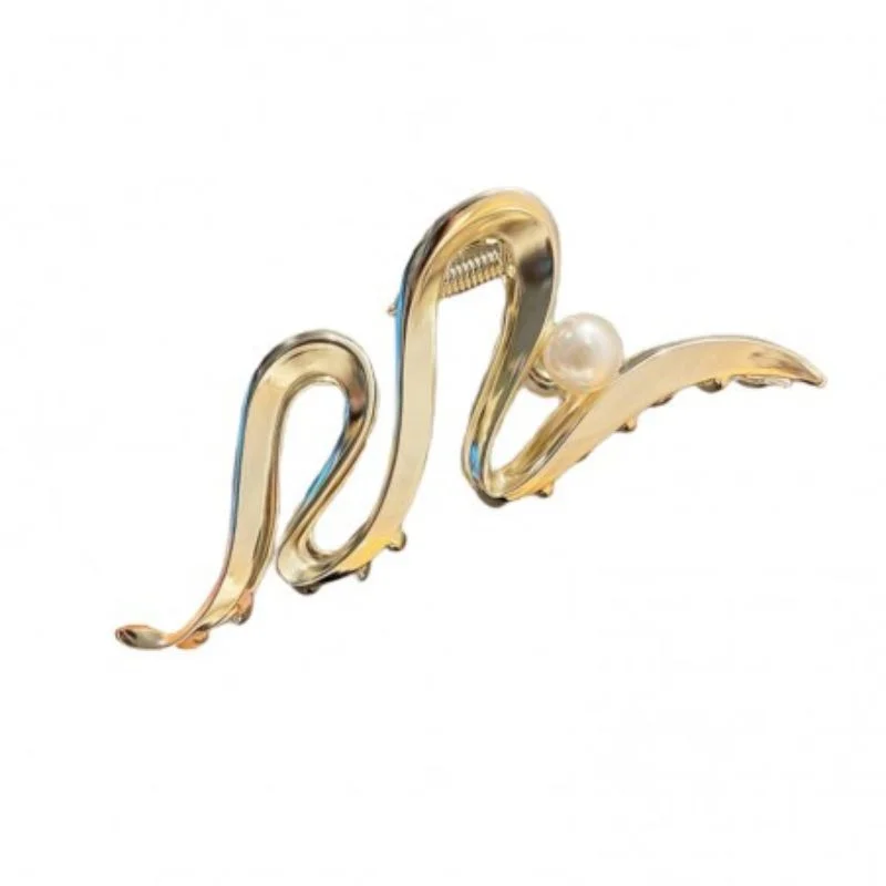 Agrafa de Par Aurie cu Perle Decorative [1]