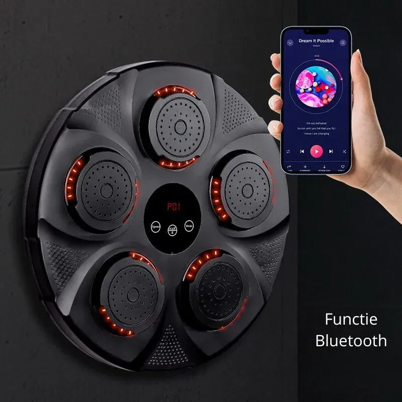 Aparat de box Smart cu muzica si lumina LED [4]