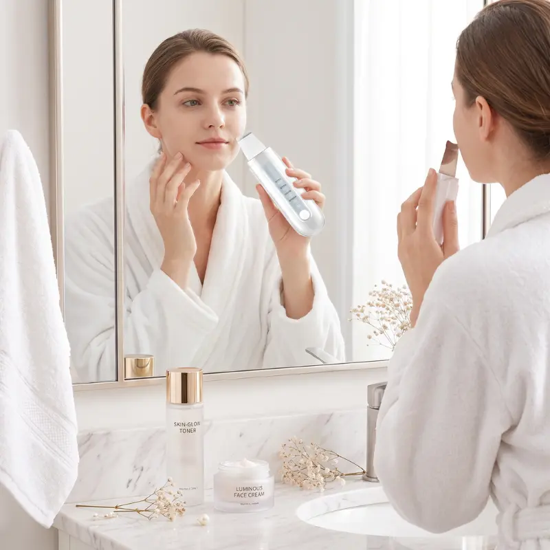 Cadouri pentru Iubita - Aparat de peeling ultrasonic pentru fata