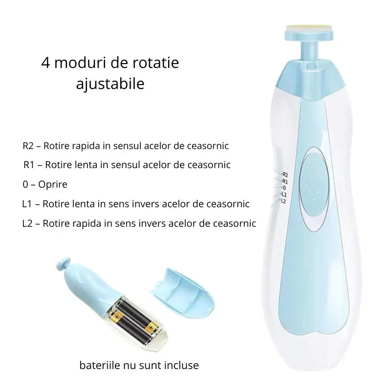 Aparat electric de pilit unghiile pentru copii [7]