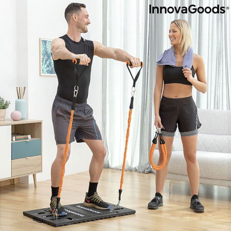 Cadouri pentru Iubita - Aparat fitness multifunctional, cu ghid exercitii si geanta voiaj