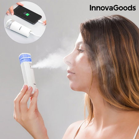 Cadouri pentru Iubita - Atomizor facial Wellness cu baterie externa