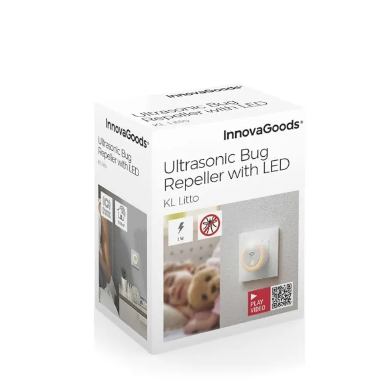 Bariera anti insecte, aparat cu ultrasunete si led [7]