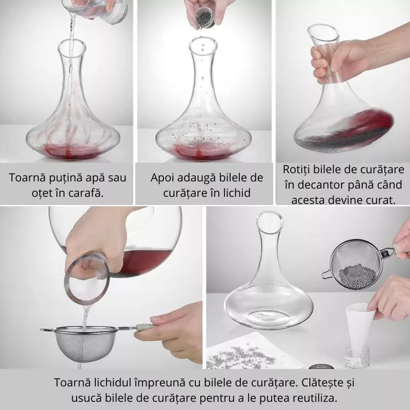 Bile de curatare pentru decantoare [15]