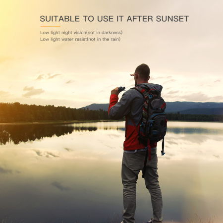 Binoclu Apeman BC100 10X42 HD, Geanta transport [1]