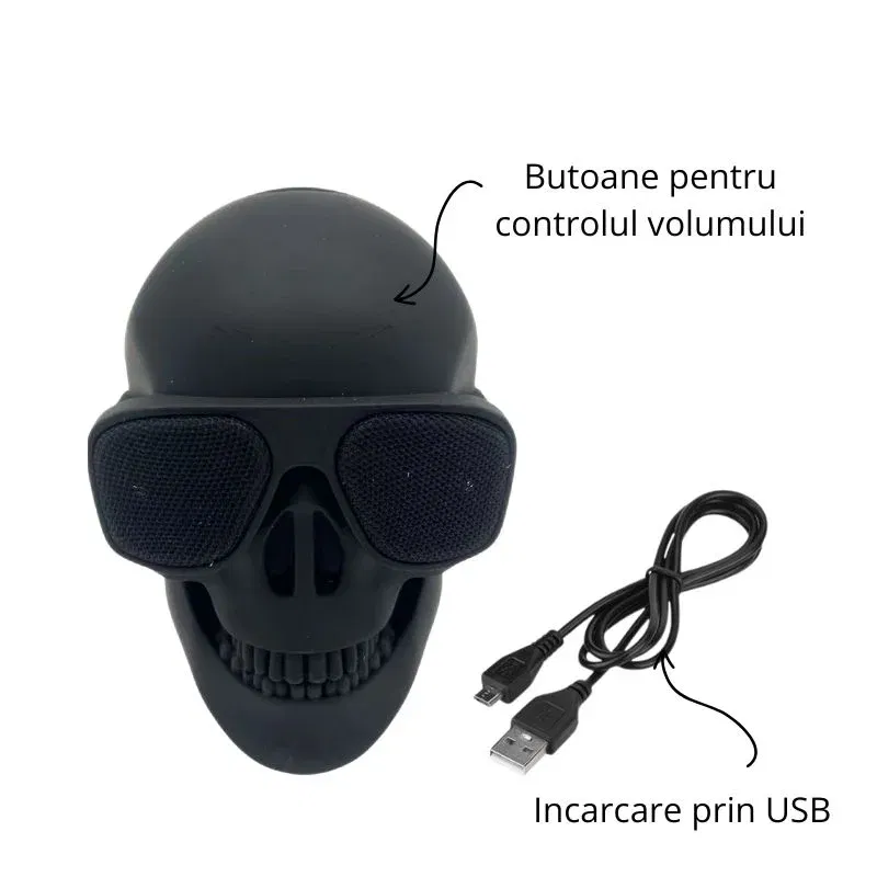 Boxa portabila Bluetooth Craniu [5]