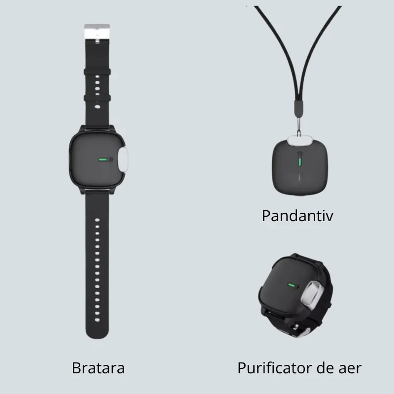 Bratara Purificator aer Clear Air Neagra [7]