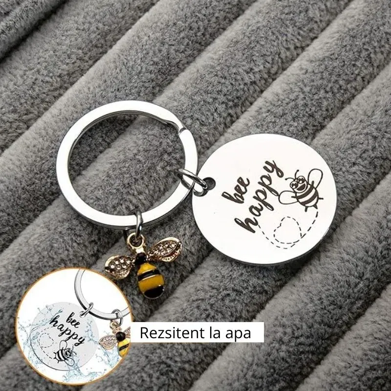 Breloc Amuzant Bee Happy [4]