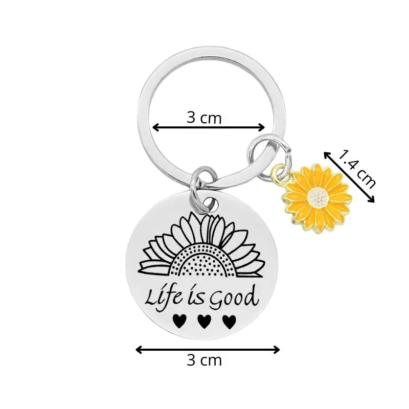 Breloc motivational cu soare [2]