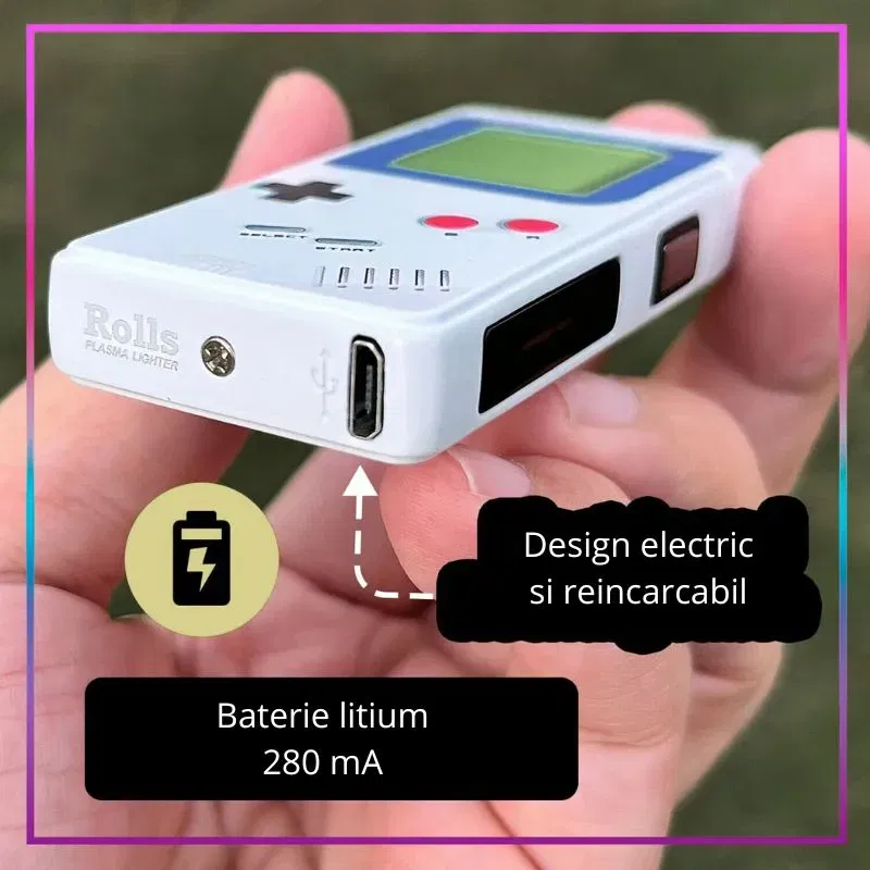 Bricheta Gamer Retro cu incarcare USB [5]