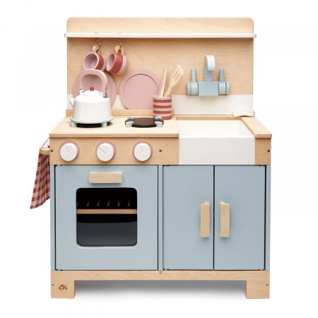 Bucatarie din lemn pentru copii, Mini Chef Home Kitchen, 16 piese [3]