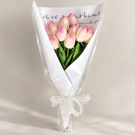 Buchet elegant 15 Lalele cu lumina LED [6]