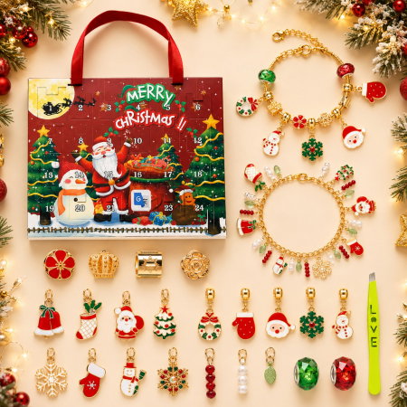 Cele mai noi - Calendar Advent pentru fete Merry Christmas