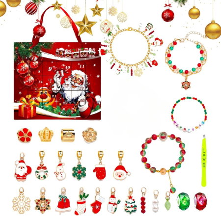 Cele mai noi - Calendar Advent pentru fete Santa Claus