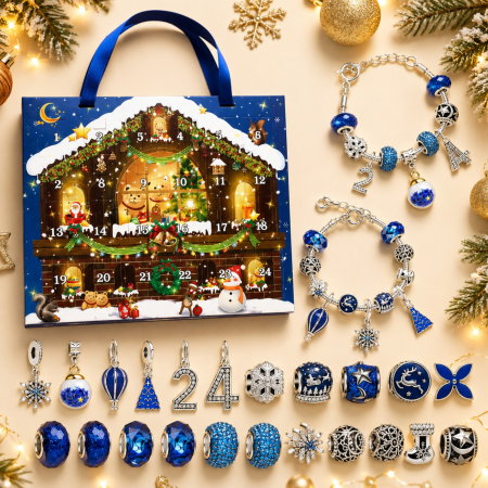 Cele mai noi - Calendar Advent pentru fete Star Bracelet