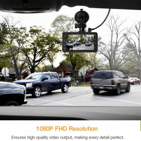 Camera auto DVR Apeman C450, Full HD, G-Sensor, Mod parcare, Filmare in bucla [3]