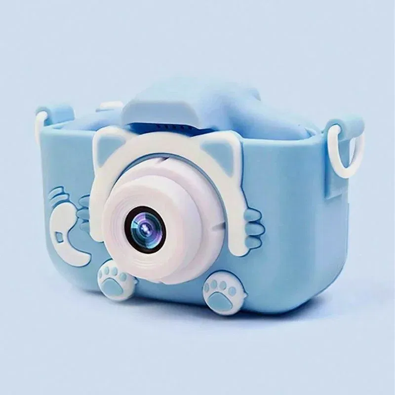 Camera foto pentru copii Smart Fun Albastru, 96 MP, Ecran 2.0 inch, 64 GB SD, 1080P HD [2]