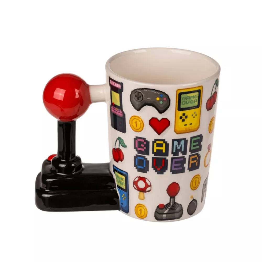 Cana amuzanta cu joystick Game Over [3]