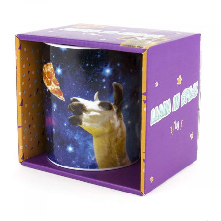 Cana amuzanta Llama in spatiu [1]