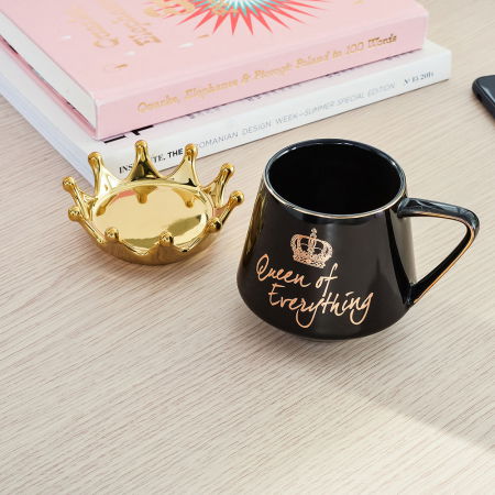 Cana cadou cu Coroana Queen of everything [3]