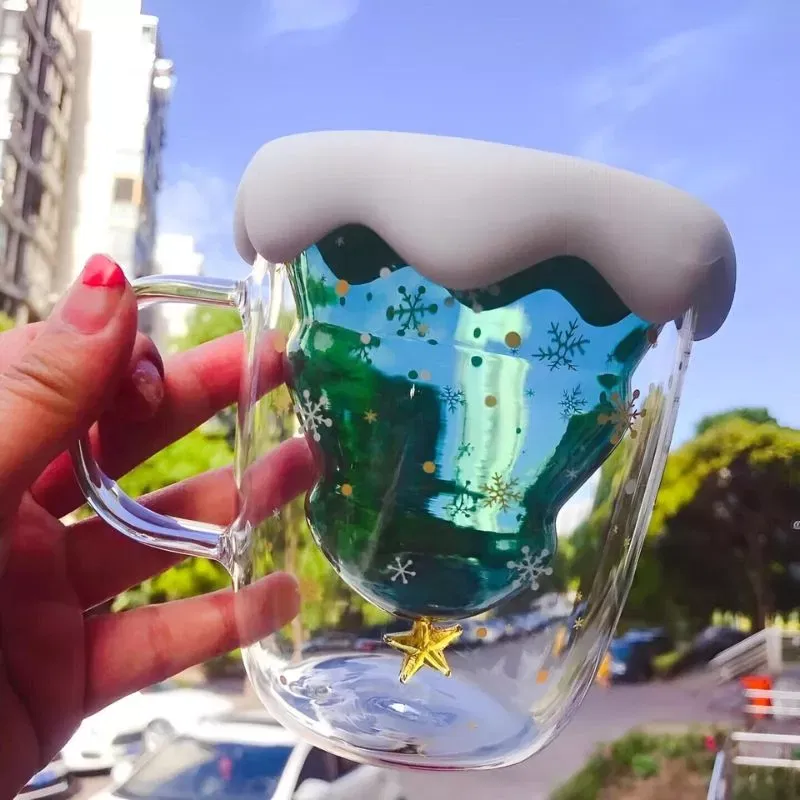 Cana cadou de Craciun cu pereti dubli si capac - Oh-Brad-frumos [19]