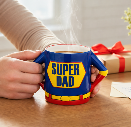Cana cadou Tata Super Erou