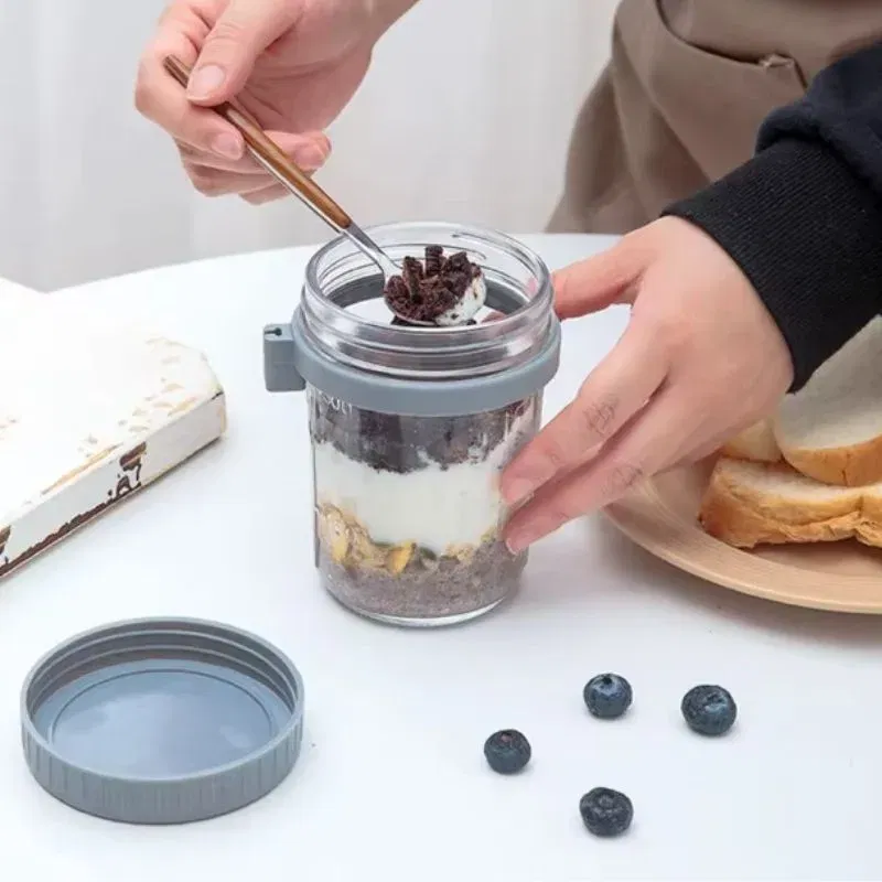 Cana pentru mic dejun cu capac si lingurita [2]